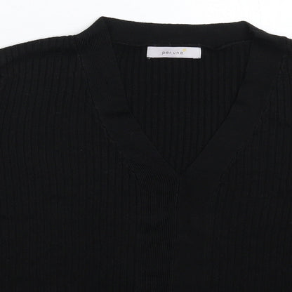 Womens UK Size 12 Marks and Spencer Black Pullover Jumper