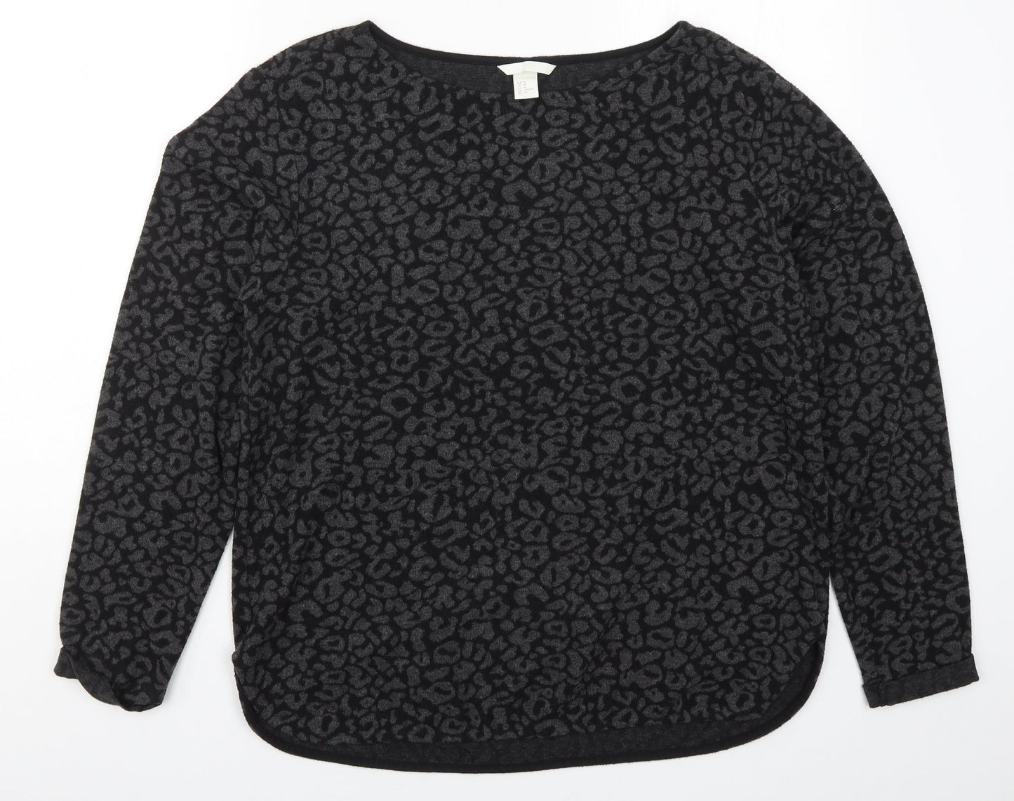 Womens UK Size M H&M Grey Pullover Jumper