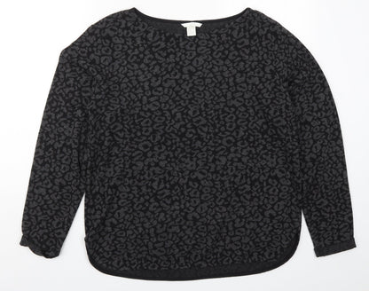 Womens UK Size M H&M Grey Pullover Jumper