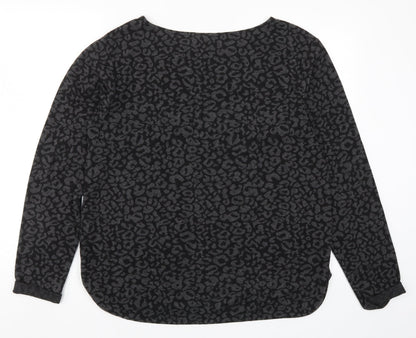 Womens UK Size M H&M Grey Pullover Jumper