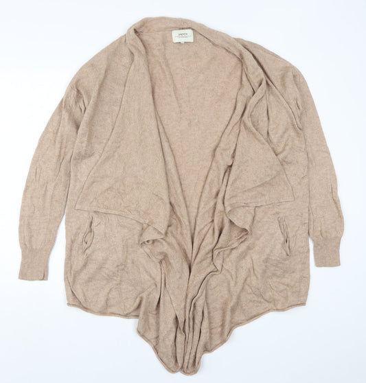 Womens UK Size L Papaya Beige Cardigan Jumper