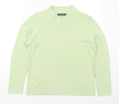 Womens UK Size S Bonmarché Green Pullover Jumper