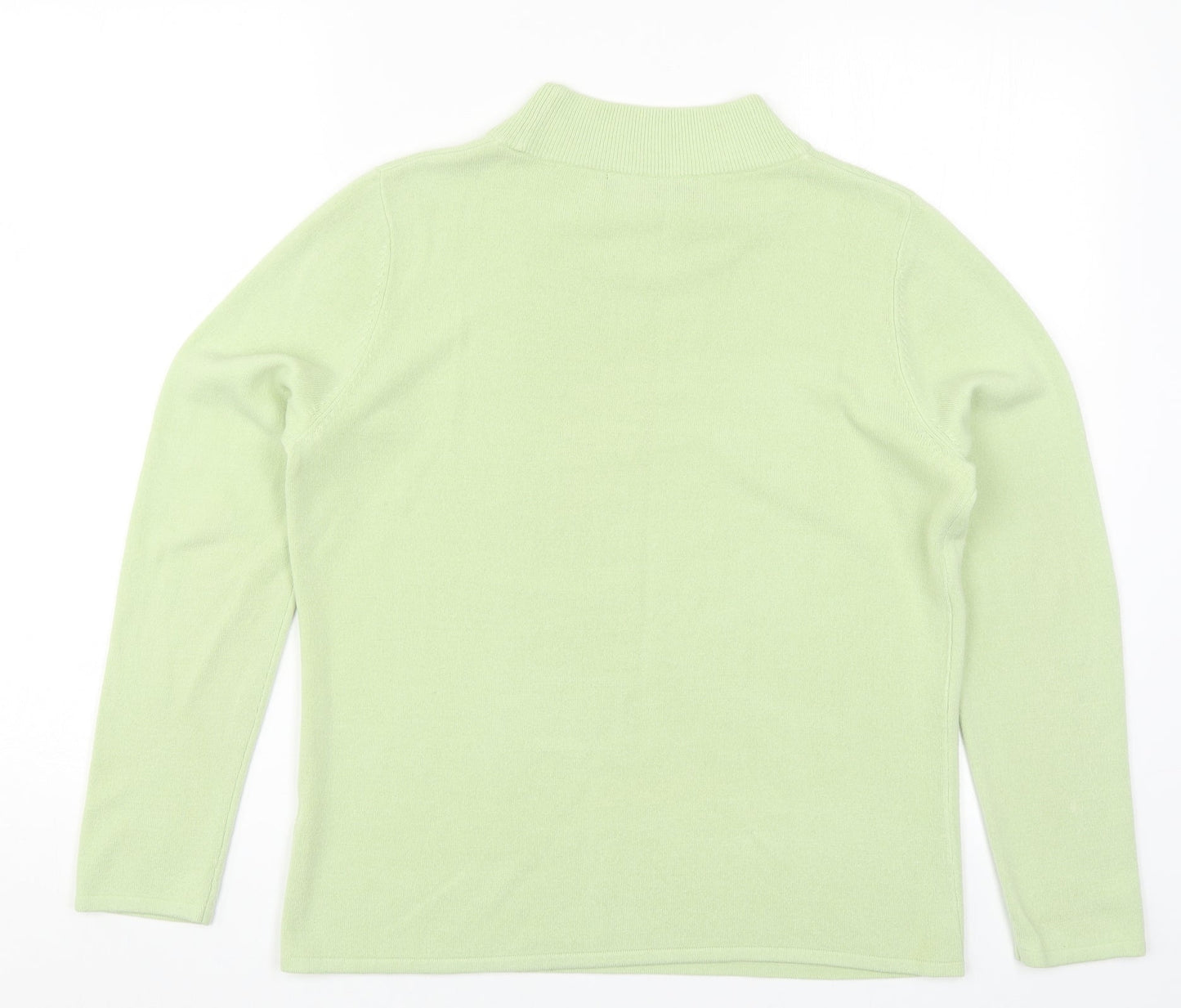 Womens UK Size S Bonmarché Green Pullover Jumper