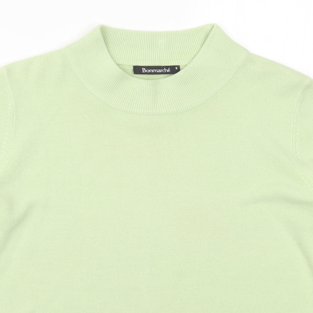 Womens UK Size S Bonmarché Green Pullover Jumper