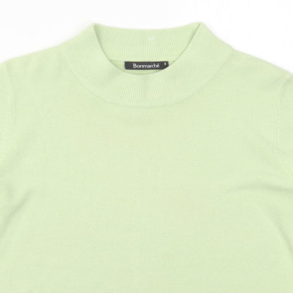 Womens UK Size S Bonmarché Green Pullover Jumper