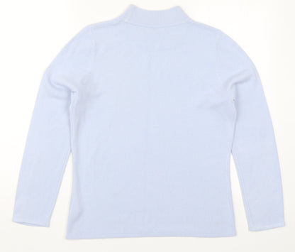 Womens UK Size S Bonmarché Blue Pullover Jumper