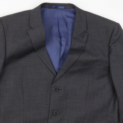 Mens UK Size 42 NEXT Regular Grey Suit Jacket