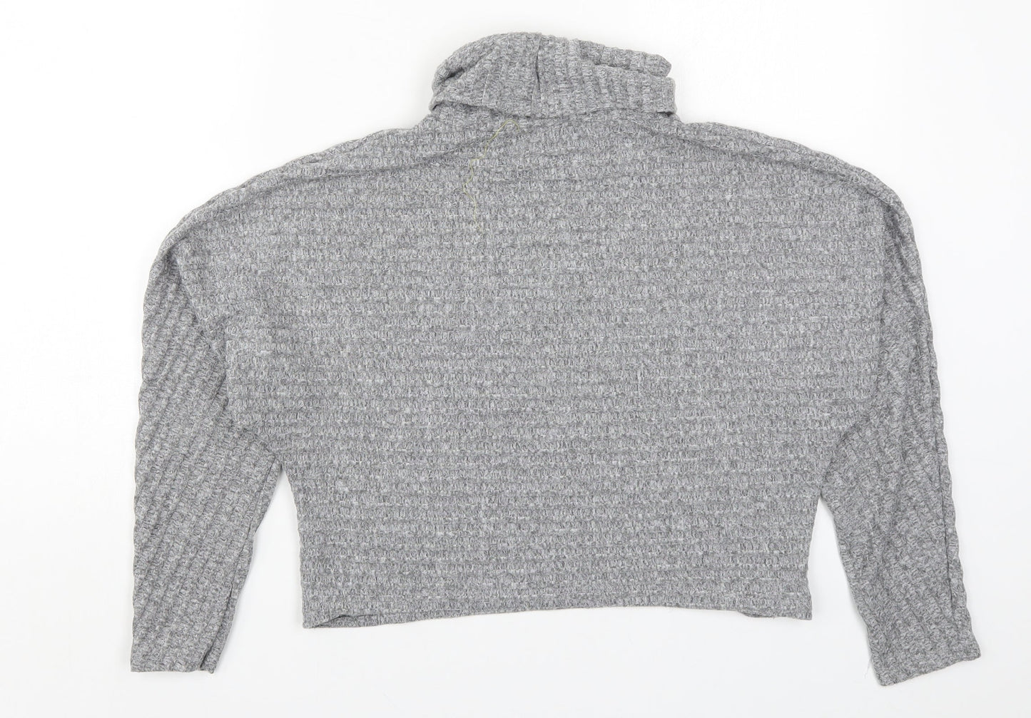Womens UK Size S New Look Grey Pullover Jumper
