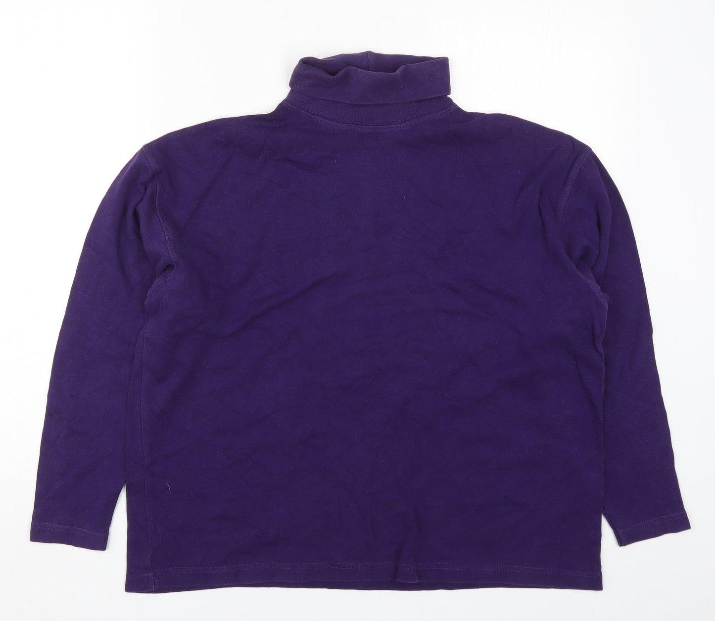 Sansburys Womens Purple   Basic T-Shirt Size 14