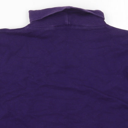 Sansburys Womens Purple   Basic T-Shirt Size 14