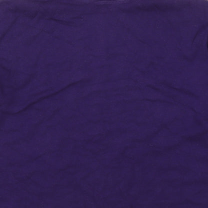 Sansburys Womens Purple   Basic T-Shirt Size 14