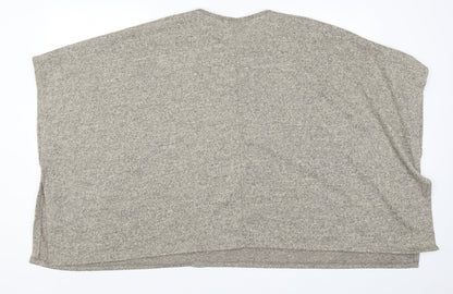 Izabel Womens Beige   Basic T-Shirt Size 8