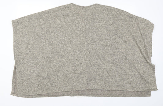 Izabel Womens Beige   Basic T-Shirt Size 8