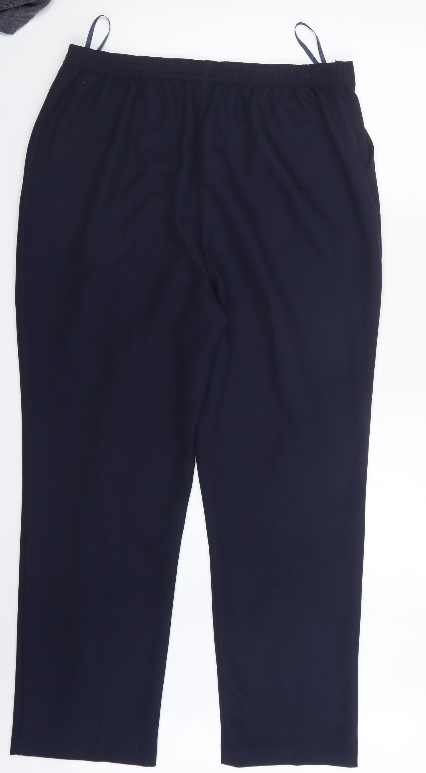 Womens UK Size 16 Papaya Regular Fit  Blue Trousers