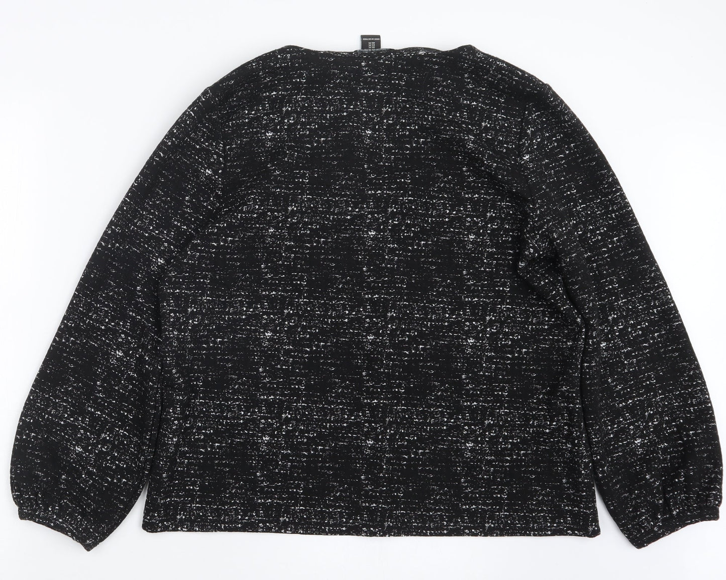 Womens UK Size XL Rachel Zoe Black Pullover Jumper