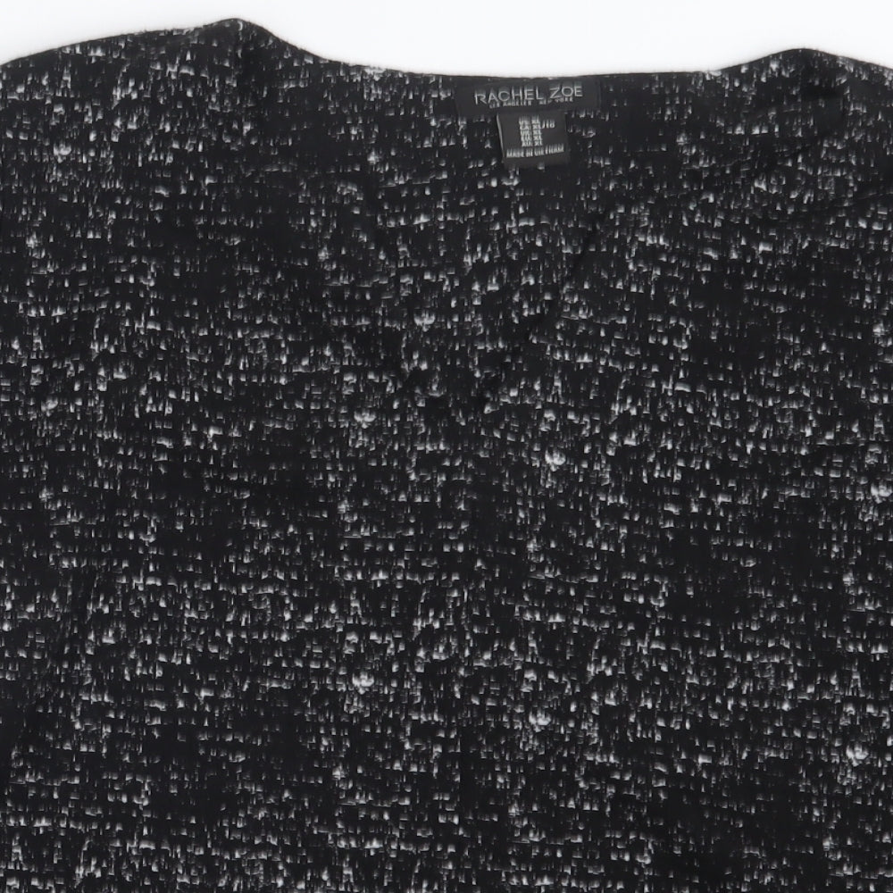 Womens UK Size XL Rachel Zoe Black Pullover Jumper