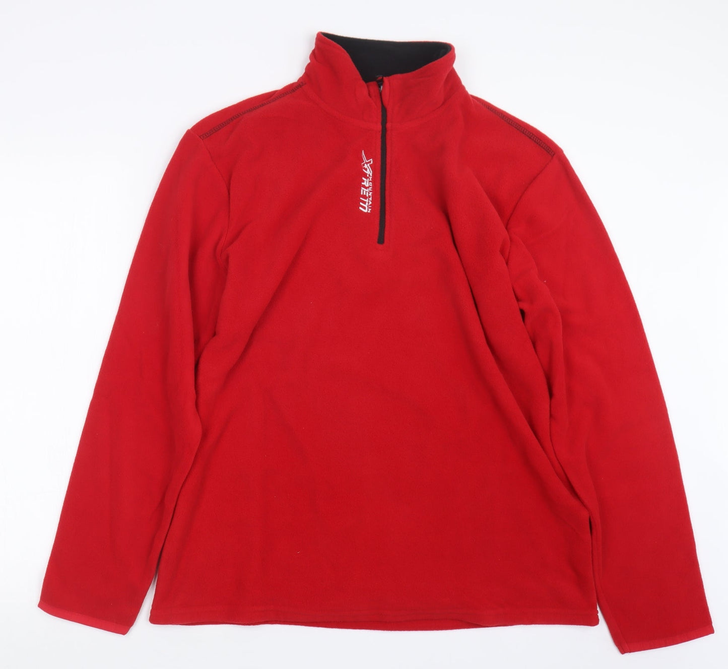 Mens UK Size M Atlas Red Pullover Sweatshirt