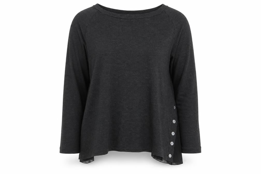 Womens UK Size XL Soul Grey Basic T-Shirt