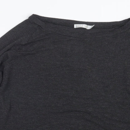 Womens UK Size XL Soul Grey Basic T-Shirt
