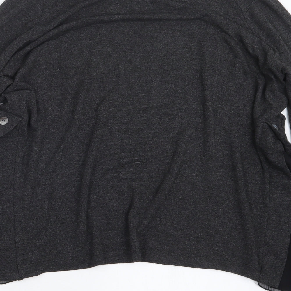 Womens UK Size XL Soul Grey Basic T-Shirt