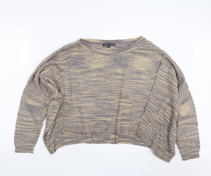 Womens UK Size 14 Marks and Spencer Yellow Pullover Jumper