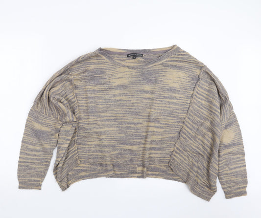 Womens UK Size 14 Marks and Spencer Yellow Pullover Jumper