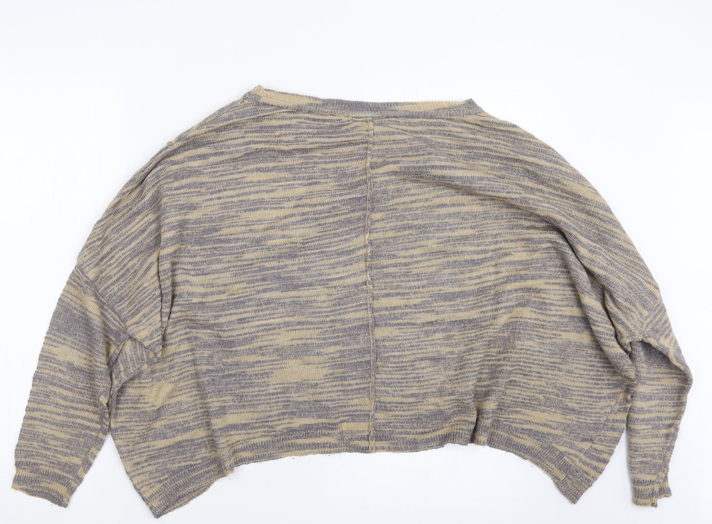 Womens UK Size 14 Marks and Spencer Yellow Pullover Jumper