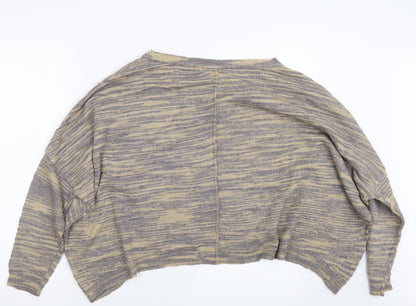 Womens UK Size 14 Marks and Spencer Yellow Pullover Jumper