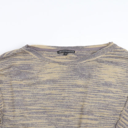 Womens UK Size 14 Marks and Spencer Yellow Pullover Jumper