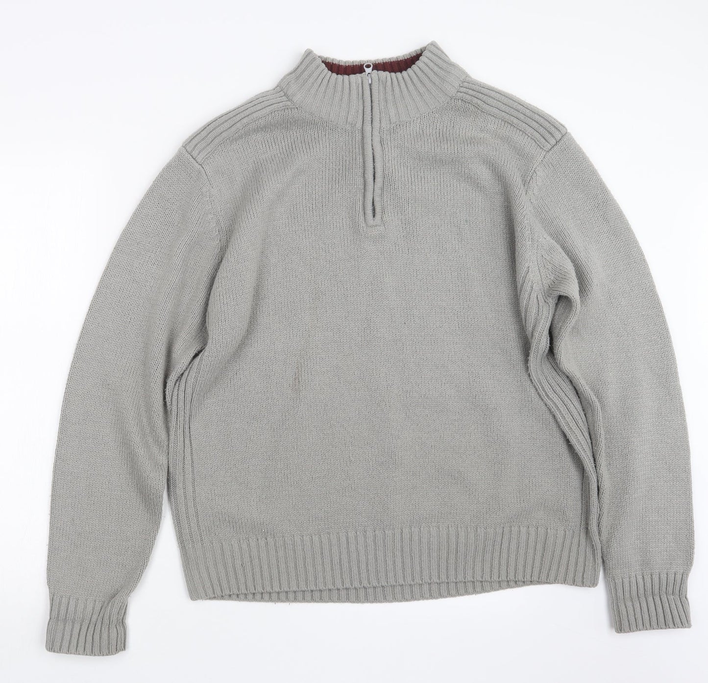 Mens UK Size XL Hutson Harbour Grey Pullover Sweatshirt