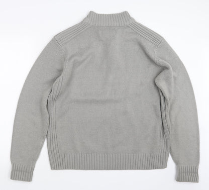 Mens UK Size XL Hutson Harbour Grey Pullover Sweatshirt