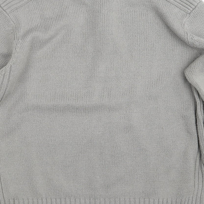Mens UK Size XL Hutson Harbour Grey Pullover Sweatshirt