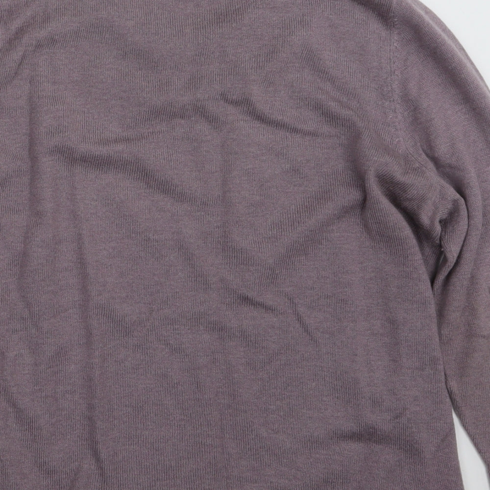 Womens UK Size 12 Marks and Spencer Purple Pullover Jumper