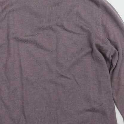 Womens UK Size 12 Marks and Spencer Purple Pullover Jumper