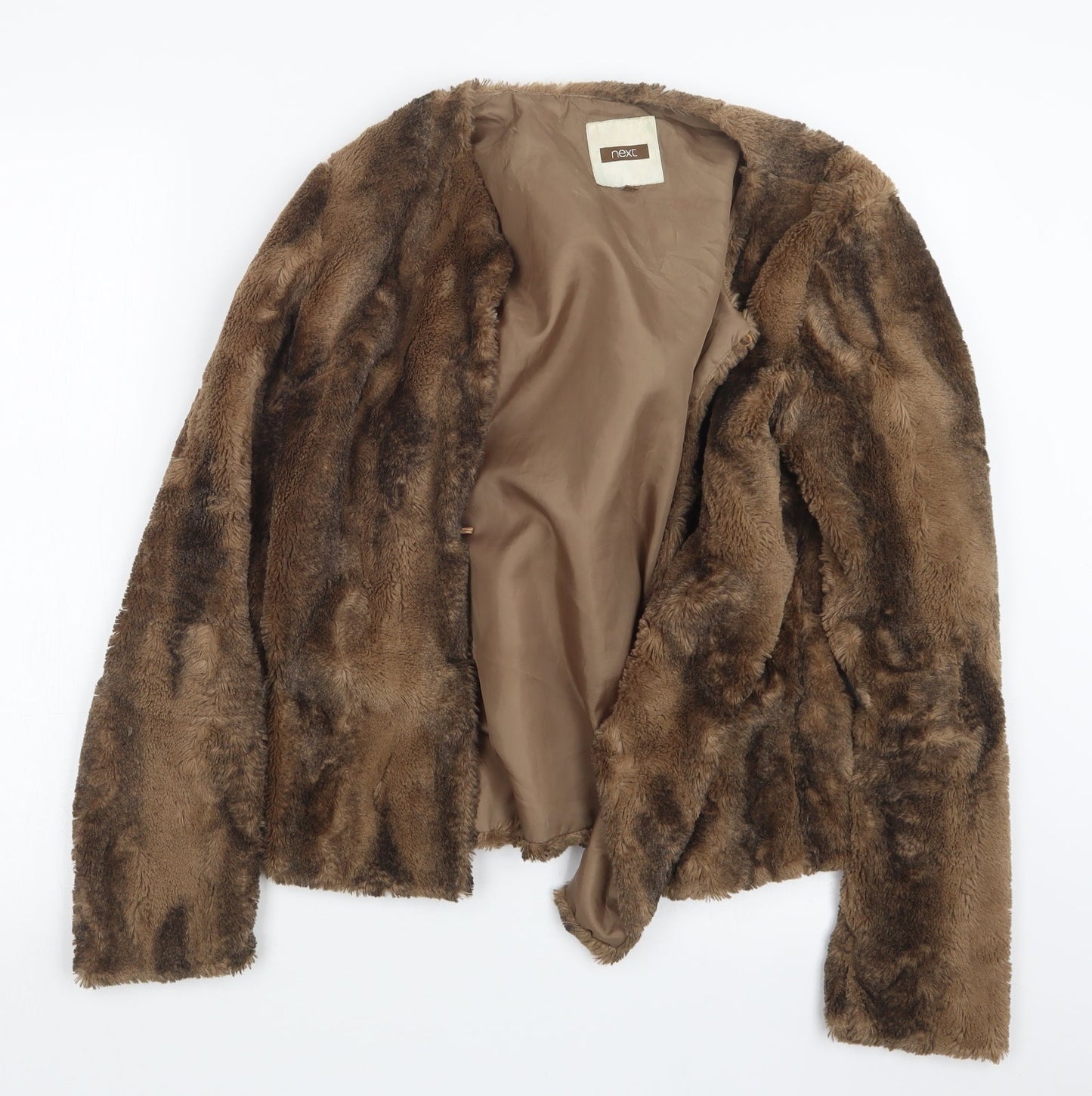 Womens UK Size 10 NEXT Brown Jacket