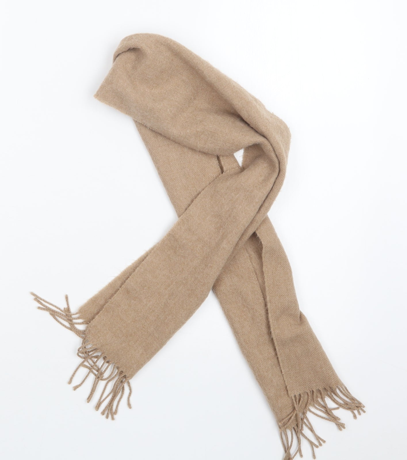 Preworn Womens Beige    Scarf