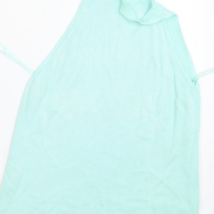 Womens UK Size 10 Atmosphere Green Pullover Jumper
