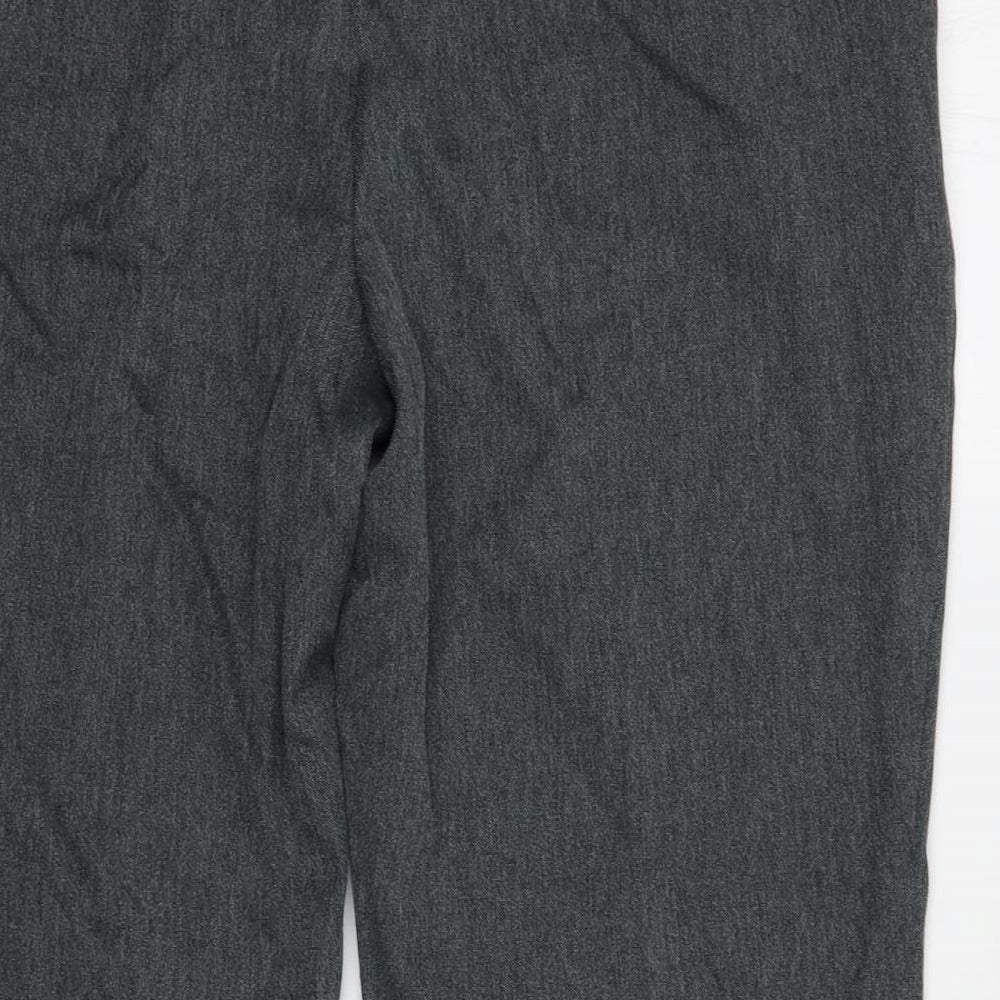 Womens UK Size 18 Marks and Spencer Regular Fit  Grey Trousers