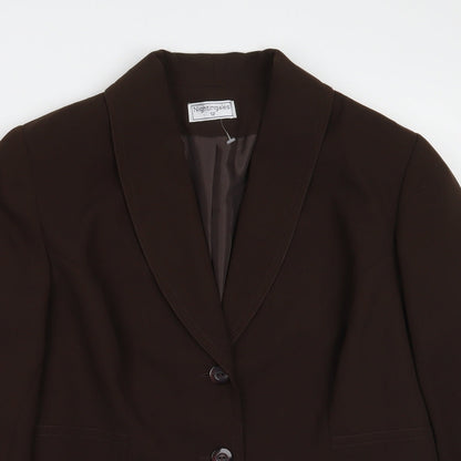 Nightingales Womens Brown   Jacket Blazer Size 12
