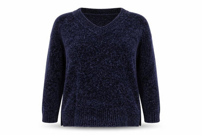 Womens UK Size 16 Beyou Blue Pullover Jumper