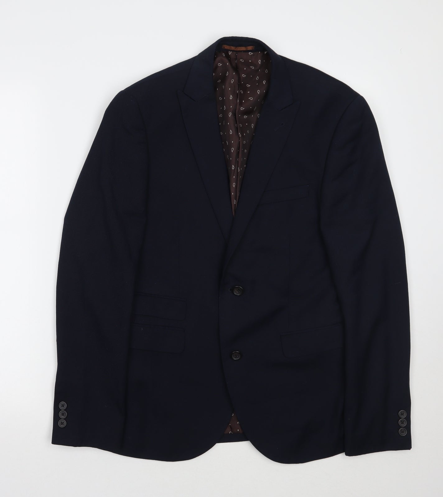 Mens UK Size 38 NEXT Regular Blue Suit Jacket