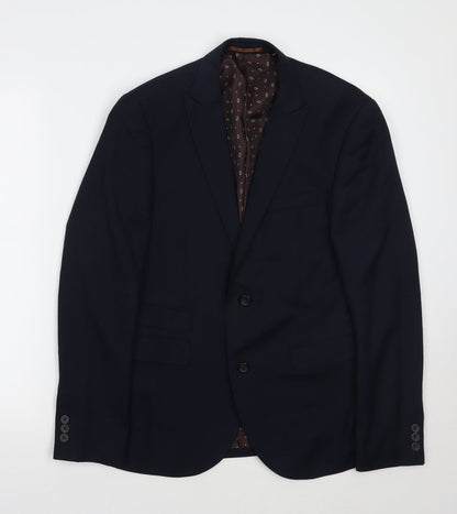 Mens UK Size 38 NEXT Regular Blue Suit Jacket