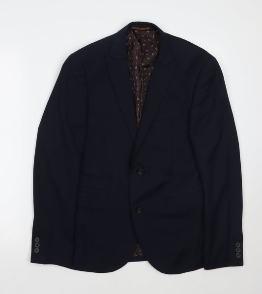 Mens UK Size 38 NEXT Regular Blue Suit Jacket
