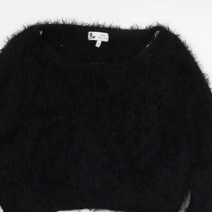 Womens UK Size 12 NEXT Black Pullover Jumper
