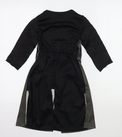 George Boys Black   Basic Dress Shirt Size 3-4 Years  - Starwars