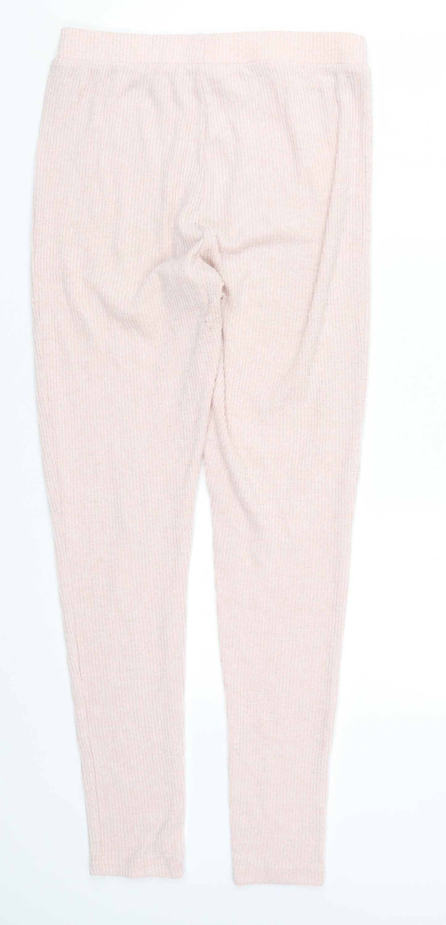 Womens UK Size 10 Primark Regular Fit  Pink Trousers