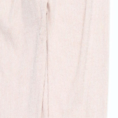 Womens UK Size 10 Primark Regular Fit  Pink Trousers