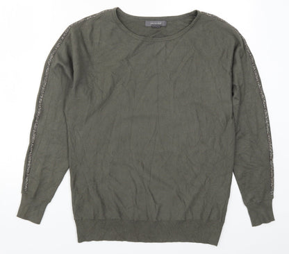 Primark Womens Green  Knit Pullover Jumper Size 10