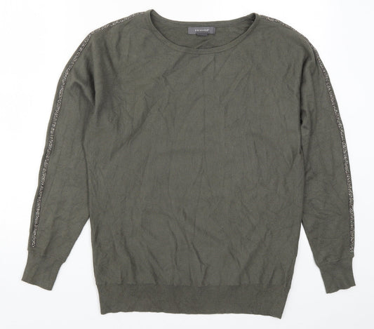 Primark Womens Green  Knit Pullover Jumper Size 10