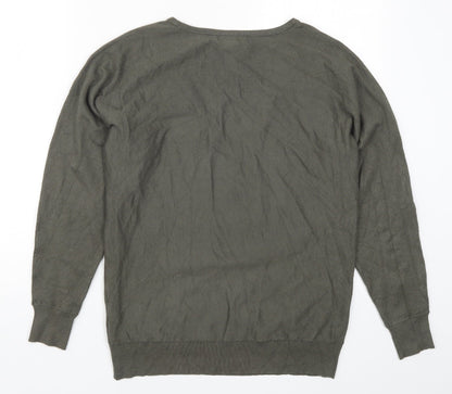 Primark Womens Green  Knit Pullover Jumper Size 10